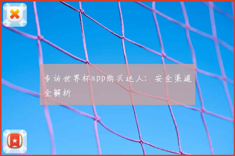 专访世界杯app购买达人：安全渠道全解析