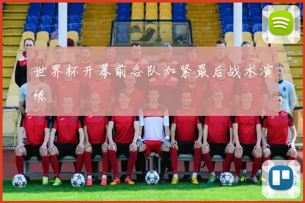 世界杯开幕前各队加紧最后战术演练